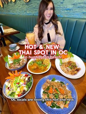 Lawa Thai just opened in Huntington Beach and they got some great stuff! Amazing place for Thai food in OC Orange County. #thaifood #thai #thailand🇹🇭 #padthai #khaosoi #thaitea #orangecounty #oc #huntingtonbeach 