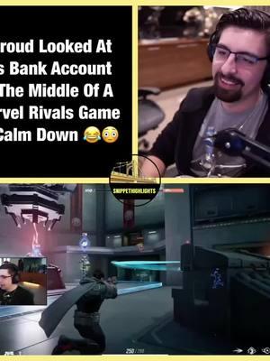 Shroud Looked At His Bank Account In The Middle Of A Marvel Rivals Game To Calm Down 😂😳 #shroud #pubg #pubgmobile #mortal #pubgmemes #gaming #pubgm #pubgindia #fortnite #ninja #twitch #gamer #xbox #drdisrespect #epicpubgmemes #pubgclips #pubgxbox #pubgmobileindia #pubgfunny #pubgvideos #pubgindonesia #pubgmobileindonesia #dynamogaming #dynamo #scout #pubgpc #csgo #maxtern #chocotaco #clutch 