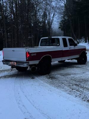 #obsford #73powerstroke #5speed #slow #200hpclub #winter #ny #518 