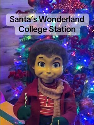 I was terrified 🥲 IYKYK #santaswonderland #collegestation #cabbagepatchkids #animatronics #vintage #christmaslights #fyp