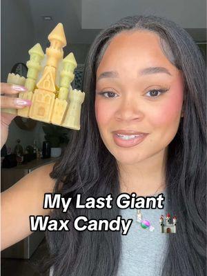 can’t say I saved the best for last 😅 but we love the crunch! #waxcandy #mukbang #crunchyasmr #asmreating #ooodleswaxcandy 