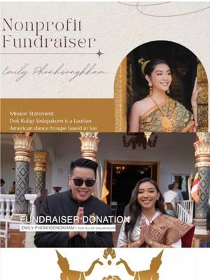 Please 🙏🏻 Help Donate if you can. $1, $5, $20. Anything would help. This is to Help Preserve Traditional Lao Dance, here in America 📍 To Donate. Please send to Zelle dokkulapsd@gmail.com  Let all take time to Congratulate Sis @laotianems @Dok Kulap Sinlapakorn @Emily Emily Phonhsongkham and her Team for their Hard work in helping to preserve Lao Culture in America. Emily is so young but she has put in so much time and dedication in learning Traditional Lao Dance ever since she was 8 Years Old. And now Teaching Traditional Lao Dance as an Adult. Let’s give her Flowers 💐 Bravo 👏🏻👏🏻 This is such a Beautiful thing to see. Emily and her Dance Team have Definitely Perfected their Craft.  A little about their Nonprofit 👇🏻 @dok.kulap is dedicated to preserving and sharing the rich cultural heritage of Lao traditional dance, a beautiful art form that connects us to our roots and brings our community together.  How to Help | Donations 👇🏻 Dok Kulap Sinlapakorn humbly ask if you can help support them throughout their journey. Your generous donations will help them continue their mission, providing essential resources for traditional silk outfits, training, and performances.  By supporting them, you are not only keeping a cherished tradition alive but also fostering a sense of unity and pride among our members and audience. Every donation, no matter the size, makes a significant impact. It allows them to bring their performances to more people, enhance their educational programs for young dancers, and ensure that the vibrant history and artistry of Lao dance are passed down to future generations.  Your contribution also helps them keep their website up, provide food during their practices, team bonding experiences, pay any legal fees, reward their artists for their hard work and help them sustain their nonprofit organization overall. Please follow their website located in their bio to see how you may send your contributions on their support page.  Film 🎥 by 9Khanong Media & @soup_phaofficial  To Donate 👇🏻 Please send to Zelle dokkulapsd@gmail.com Or head over to 👇🏻 https://www.dokkulap.org #laos #laoculture #laodance #traditionallaodance #lao #laotian #laofood #dokkulap #laomusic #laosong 