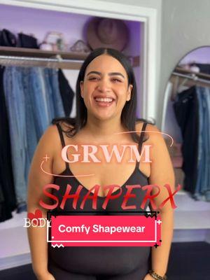 GRWM ShaperX bodysuit for the win ♥️ #ShaperX #shaperxshapewear #modaparagorditas #estilismo #modacasual #modaplus #plussizeoutfits #modainvierno #outfitscasuales 