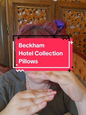 I was so skeptical, but I'm a new believer. Price for two is reasonable, too--especially considering how much money I've wasted trying others. #beckhamhotelcollection #beckhamhotelpillows #hotelpillow #comfortablepillow#newyearnewaura #sleepquality #gifted 