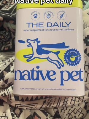 Yall  check out this amazing dog multivamin/suppliment! My girls love it and it helps with her allergies so much! no more yeasty frito feet for us!! Check out that cheap price!! #tiktok #TikTokShop #tiktokshopfinds #dealsfordays #nativepet #suppliment #thedaily #dog #dogsoftiktok #supplimentsthatwork #nomoreyeast #fritofeet 