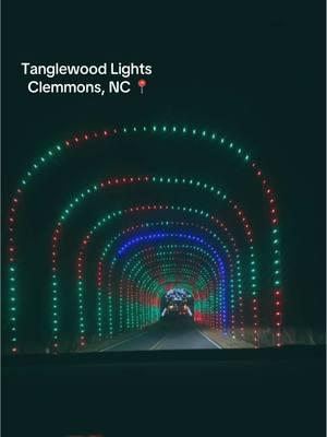 It’s the most wonderful time of the year 🎄 #tanglewood #festivaloflights #clemmonsnc #christmastraditions #christmascountdown 