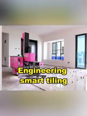 Project construction case sharing In the future, manual tiling machines will be replaced. #project #highendprojects #homefurnishings #construction #highendcustom #highendbuildingmaterial #designelements #populardesigns #latestdesignmaterials #harmercoverings 