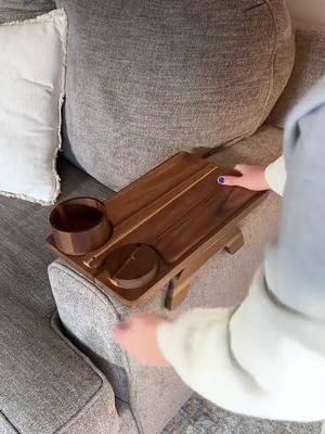 Such a unique gift!! #sofatraytable #tvtraytable #traytableforcouch #sofaarmtray #giftsforparents #giftsformom #giftsfordad #giftsforgrandparents #tiktokshopcybermonday #tiktokshopblackfriday