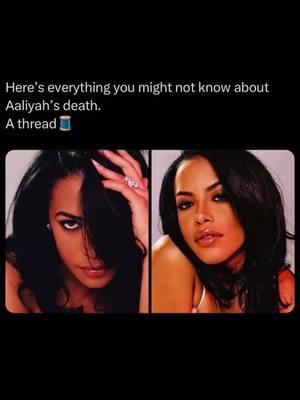 I still don’t believe that Aaliyah’s death was an accident. #aaliyah #aaliyahdanahaughton #ripaaliyah #factsthatyouprobablydidntknow #thatwasnotanaccident #celebritydeaths #planecrash #babygirlbetterknownasaaliyah #princessofrnb #queenofurbanpop #forever22 #gonetoosoon #conspiracytiktok #conspiracytheory #downtherabbitthole #justiceforaaliyah #thatssuspicious #suspicious #tiktok #tiktokviral #threads #sheknows #roadto100k #roadto500k #roadto1m #thetruthwillcomeout #truthwillprevail #reopenthecase #fyp #foryoupage #foryourentertainment #foryourenjoyment 