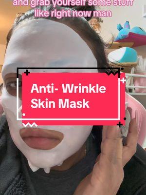 Me time Anti- Wrinkle Skin Mask #metime #antiaging #antiwrinkle #facecare #facecareroutine #skinmask #fullface #fullfacemask #cosmetics #SelfCare #selfcareroutine 