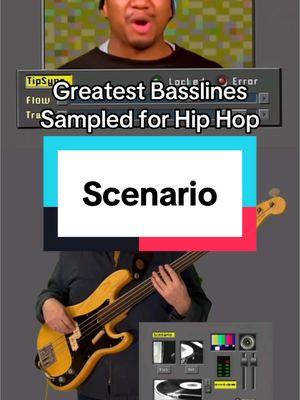 #bassplayer #scenerio #bustarhymes #qtip #hiphopbasslines 