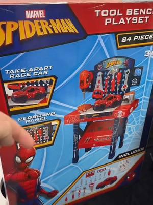 For the Little Boys who love Spiderman, Cars or Tools! #spidermantoy #cartoy #kidstools #giftidea 