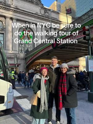 Grand Central Station NYC tour #grandcentralstation #nyc #walkingtour #trainstation #hiddenbar #christmasinnyc 