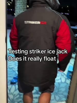 For all you winter offshore people.  It floats. #strikerice #strikericejacket #offshorefishing 