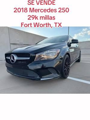 Se vende 2018 Mercedes Benz. #mercedesbenz #cubanos #carro #texas #impecable #millasbajas #titulolimpio #fortworth 