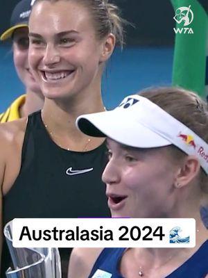 All the laughs from Down Under 🏄‍♀️ Catch a wave and all of the best moments from Australasia in 2024 on our YouTube!  #WTA #Tennis #Australia 