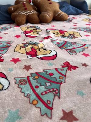 Divina 🍯#winniethepooh #poohbear #winniethepoohblanket #blanket #christmas #christmasblanket #TikTokShop #tiktokshopfinds 