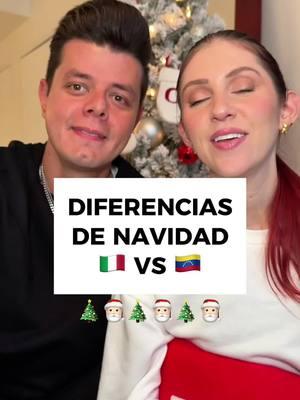 Cuales son tus tradiciones navidenas? 👇🏻♥️🎅🏻🎄 #culturaldifferences #fyp #interracialcouple #esposos #italovenezolano 