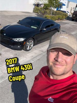 2017 BMW 430I Coupe #bmw #430i #coupe #miami #florida #foryoupage #foryou #autolandia #autolandiafeliciano @Nike 