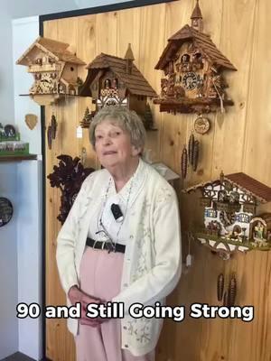 90 and Still Going Strong 🕰️✨ Leonie Pendergast is 90 years old and still works full-time at her family’s cuckoo-clock shop, Omeo Clocks and Glass. Her secret? Staying busy, never drinking or smoking, and eating small portions. “I love meeting people and running the shop. Once you sit down at my age, it’s all over,” she says. Her family’s roots run deep in Omeo, Australia – a small town with just 411 people. Leonie’s proving that age is just a number when you keep doing what you love. #Inspiration #NeverStop #90YearsYoung #SmallTownLife #WorkHardPlayHard #Timeless