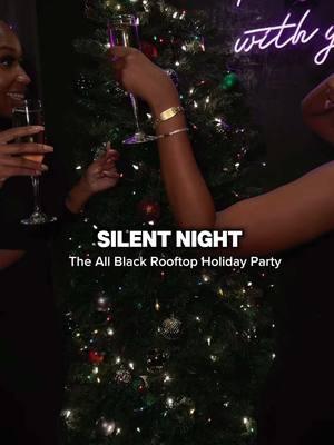 If you looing for something to do in Atlanta, this Saturday make sure you guys get your outfits ready.  There is an all black rooftop holiday party coming to Atlanta Saturday December 21, from 9pm - 2am called Silent Night 🎄 Silent Night 🌃 | The All black attire Rooftop holiday party 🎄 Free open champagne bar from  9pm - 10pm @roseandrye.atl  Click the link in my bio for tickets 🎟️ (Highly recommend getting your tickets before they sell out)  #atlanta #atl #thingstodoinatlanta #atlantaevents #rooftopbar #thingstodoinatl #buckheadatlanta #atlrestaurants #atlfoodies #atltiktok 