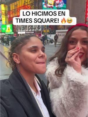 OMG QUE EXPERIENCIA FENOMENAL 🔥🔥🔥 #nyc #newyorkcity #lesbiansoftiktok #wlw #lgbt #lesbiancouple #timessquare #nyctravel #fyp #foryoupage 