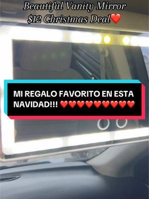 Vanity Mirror peefect for make up in the car! Get yours now! Price is insane! #carvanitymirror #carvanityvisormirror #vanity #espejoparacarro #espejodemaquillaje #espejoconluz #tiktokshopholidayhaul #newyearnewaura #christmasdeals #christmasgiftideas 