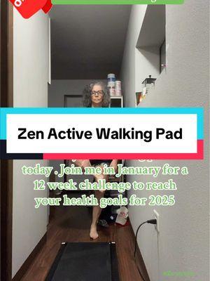 Do you have weightloss , fitness or health goals for 2025 Grab this lightweight walking pad today and join me January 2025 . Lets get healthy together . I will be here to help you . #zenactive #zenactivewalkingpad ##zenactivefitness#Nublê 