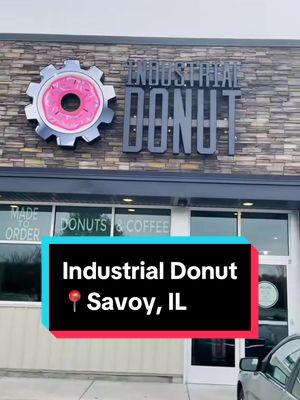 Customize your own donuts at Industrial Donuts in Savoy, IL! #onthisday #insideillinois #illinois #illinoischeck #thingstodoinillinois #savoy #savoyillinois #chambana #champaign #urbana #uiuc #industrialdonut @Industrial Donut @Industrial Donut Team 