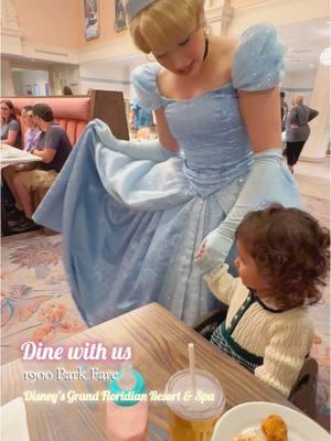 Dreams come True✨ #1900parkfare #grandfloridian #disney #cinderella #aladdin #tiana #mirabel #disneydining#disneyresort #meetandgreet #characterdining 