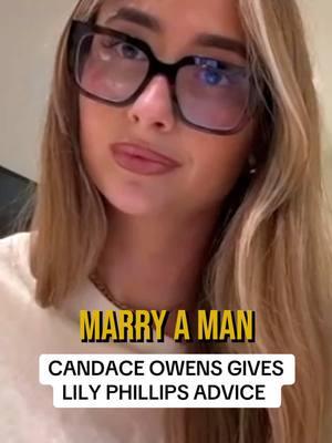 Candace Owens gives advice to Lily Phillips about her family #fullsend #fyp #nelk #lilyphillips #candaceowens 