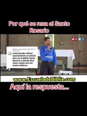 Replying to @luiszambrano61807 #respuesta #preguntasyrespuestas #JesusCristo #Dios #iglesia #pongalalupa🔎 #cristianos #cristiano #joseluiscabrera #PadreLuisToro #PadreCelestial #viral #videoviralitiktok #videoviral 