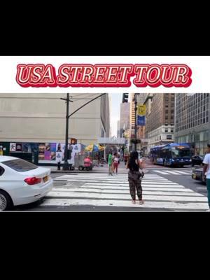 USA🇺🇲NEW YORK STREET TOUR#creatorsearchinsights #viralvideotiktok #popularcreator #trendingvideo #fyp #streetwalk 