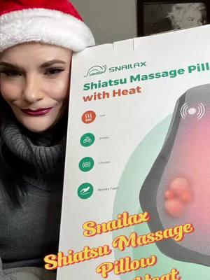 #giftedcollab  @Snailax Massager  Make That Last Minute Holiday Gift Shopping So Much Easier on Yourself 🎄🛍️ Dont brave the stores stay home and order this Snailax Shiatsu Massage Pillow instead  https://amzn.to/3BC3wfR #snailaxmassager #lastminuteholidaygift #spoilyourself #shiatsumassager #treatyourself #dontgoout #holidaygifts #holidaygifting #giftsforserviceworkers #giftsideasforhim #giftideasforher #giftsformom #giftsfordad #giftsforeveryone #holidaygiftguide #theperfectgift #cozygifts #spoilthem #winchristmas 