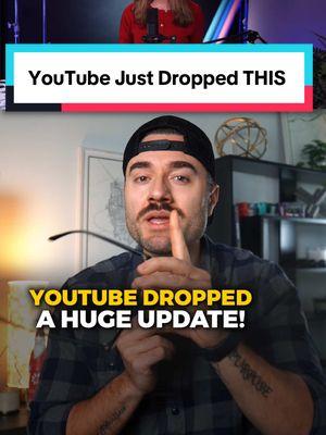 YouTube Just Dropped A MASSIVE Update. 🤯 #youtube #youtubers #socialmedia #contentstrategy #youtuber 