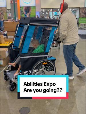 Abilities Expo is coming up in March 2025. Downtown Los Angeles.  Were going!  Are you going?  Lets go!  I almost want a booth or something this time!!!! Omg I should do that!!!  How do I do that?  Aghhhh ideaaaaa 💡  @abilities_expo @TikTok Template Official  #dtla #abilitiesexpo #disability #tiktokpartner #autismmom #tiktoktemplate #tiktoktemplates 