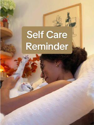 Self-care isn’t just what you do, it’s how you speak to yourself🤎 You may take a bath or read a book, but if your inner voice is saying “you’re lazy” or “you don’t deserve this break,” then those moments might not be truly helping you.  True rest starts with how you speak to yourself. I like to imagine how I’d talk to a close friend who needed a break—you’d be understanding, patient, and encouraging! You deserve that exact same kindness. Unlearning feelings of guilt and shame around rest takes time, but it starts with giving yourself grace. It’s not a weakness to need a break—it’s care. You don’t need to “earn”a break. You’ve earned a break just by surviving in this demanding world. The next time you take some space, remind yourself: “I’m doing what I need to feel well,” and feel pride that you’re honoring your needs!🤎  #SelfCare #positiveselftalk #selftalk #cozytok #cozyhobbies 