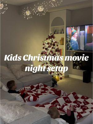 ❤️🤍Setup a Christmas movie nignt for my kids with me🤍❤️ I love how this turned out and my kids thought it was the best! You can still get everything I used before chriatmas and linked in my bio to my storefront and ltk! #christmasmovie #movienight #movienightideas #christmasmovienight #kidschristmas #kidsactivities #kidschristmasactivities #christmasfun #familymovienight 