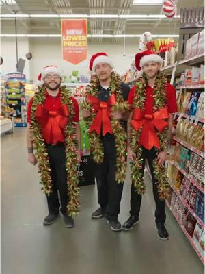 We're ready to help you sleigh the season. 🎄😎 #GroceryShopping #Christmas #Holidays #HelpfulSmiles #HyVee 