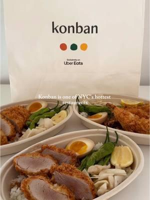 KonBan is now available for delivery exclusively on @Uber Eats! Highly recommend checking it out - their katsus are so delicious & make the perfect comforting winter meal!  #UberEatsPartner #konban #nycrestaurants #katsu #nycrestaurantreviews #ubereats #nycdelivery #nycdining #nycfoodies 