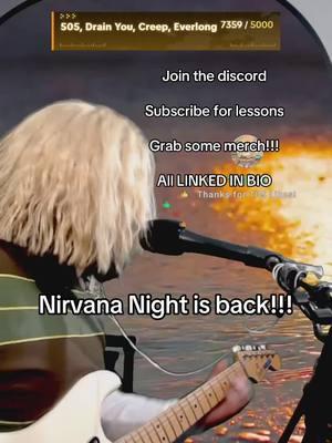 #nirvana #kurt #cobain #grunge #guitar #sing #vocals #cover #breed #live #stream #tiktoklive 