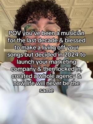 People have been asking when I’m gonna release new music and the answer is… Soon but I’ve been busy and I don’t regret it either. Being a full-time musician is entrepreneurship in its own, but running a company is a whole different beast. I’m learning about things I never imagined learning about and I’m having a blast.  So I do imagine things going any other type of way.. it’s important to stick to your gut and just do what you’re good at when all else fails. Even if all else doesn’t fail, you can we can always do more and it’s important to keep that perspective close.  let me know if I should post more content about how this journey has been for me.. #so#socialmediamarketingy#fypi#digitalmarketinga#marketingagencya#careerchangen#entrepreneurn#entrepreneurshipe#selfemployed