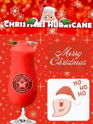 🎄🍹 Feel that holiday breeze? 🍹🎄 At Texas Blends, we’re stirring up the season with our Christmas Hurricane Frozen Drink! 🌪️❄️ A swirl of festive flavors, bright red and merry, that’ll whisk you away to a tropical winter wonderland. Whether you’re decking the halls in Texas or cozying up in the mountains, this holiday hurricane is the perfect storm of flavor. ☃️ Update your drink menu today! Call 844-4-BLENDS or email sales@texasblend.com🎅 "Texas Blends, It’s in the Mix!" #ChristmasHurricane #FrozenDrinks #HolidaySeason #TexasBlends #FestiveFlavors #HolidayCheers #SipAndCelebrate #FYP #FrozenFun #ItsInTheMix