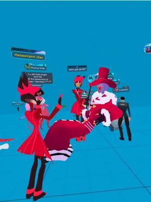 “Ohhh my Goddd~”  More silly clips from Suchy’s meet and greet 🕺🏻 Alastor; @𝐒𝐰𝐚𝐦𝐩𝐞𝐫𝐭  #vrc #hazbinhotel #helluvaboss #hhvrc #vrchat #hazbin #roleplay #mørningst4r #morningst4rvrc #vox #voxtech #vivziepop #voxhazbinhotel #valentino #valhazbin #valentinohazbin #vees #thevees #suchydamimus 