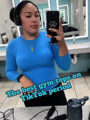 Best gym top on tiktok shop PERIOD!!!  Click that link below! Please help ya girl out! #skinnysportstee #sportstee #longsleeve #sportstop 