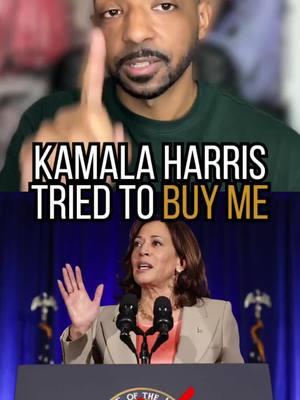 Kamala Harris Tried to Buy Me... This reel was taken from Unwoken Ep18: Influencers are the new media with Maverick Approach. Maverick is an outspoken influencer and owner of ConspireTV, an alternative news outlet. Unwoken is available on all major podcast platforms, and the video version of the show is available exclusively on my Rumble channel. See bio for more details. #harris2024🇺🇸💙 #democrat #republicans #notforsale #conservative  @Maverickapproach 