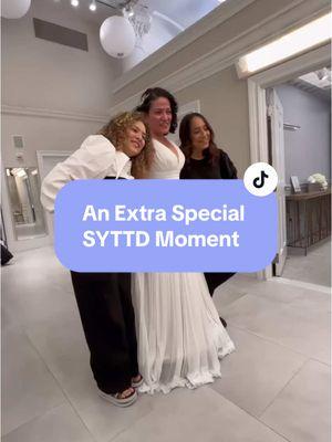 From watching Say Yes to the Dress together to finding the dress at Kleinfeld—Consultant Gabi and her mom’s story is truly a full-circle moment. ✨ What started as a dream during lockdown turned into a career for Gabi, and now, she’s helping her mom say “yes!” to her perfect gown! 🤍 We’re so honored to be part of your family’s journey. 🥹  #kleinfeld #kleinfeldbridal #nycbridalsalon #syttdtlc #bridalconsultant #fullcirclemoment 