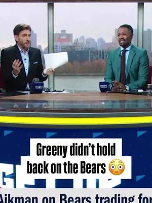 “The Chicago Bears who have spent a century destroying quarterbacks, have now found the most talented one they’ve ever had.” —Greeny #bears #nfl #calebwilliams