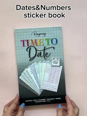 ⏰ Never miss a deadline with our essential date stickers! Perfect for planners, journals, and scrapbooks. 🗓️ Stay organized and stylish with monthly and weekly date markers, events, and reminders. Manage your time effortlessly. 🎨 Each page features vibrant, pre-cut stickers with chic typography, perfect for elevating your planner. ✅ Plan appointments, track goals, and decorate using the Time To Date Sticker Book. Check out the sticker book: https://shoprongrong.com/collections/cute-planner-stickers/products/time-to-date-sticker-book-everyday . . . #rongrongdevoe #shoprongrong #plannermom #planningcommunity #plannerbabe #planneraddicts #plannergoodies #plannerlife #plannerinspiration #wildforplanners #plannerworld #stickershop #plannerstickeraddict #plannercrush #rongrongsticker #plannerbabes #stickerbookaddict #stickerobssessed #plannerstickers #stationerystore #plannersofinstagram #functionalstickers