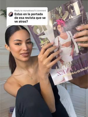 Replying to @reynadeazul mi portada en Estylo Magazine #andreinamartinez #fyp #republicadominicana #estylo #magazine #cover 